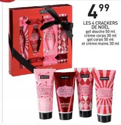 Les 4 Crackers De Noël