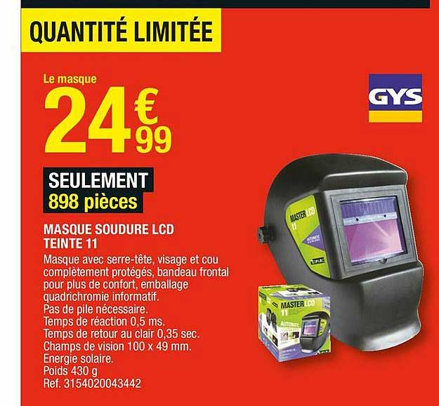 masque soudure lcd teinté 11