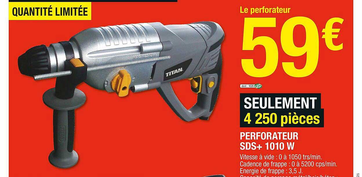 perforateur sds+ 1010 w