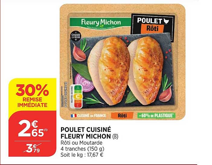poulet cuisiné fleury michon