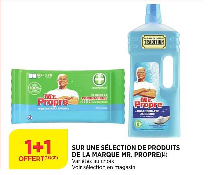 produits de la marque mr. propre