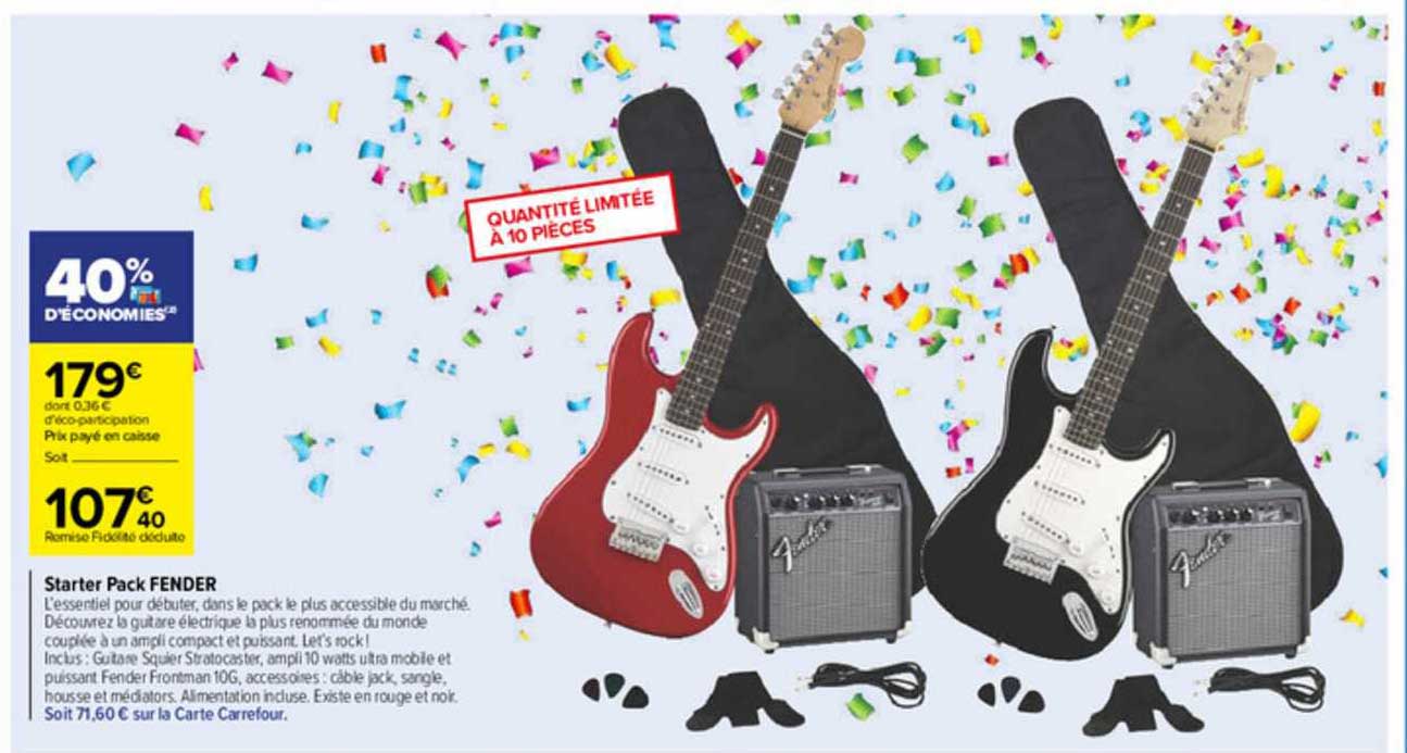 starter pack fender