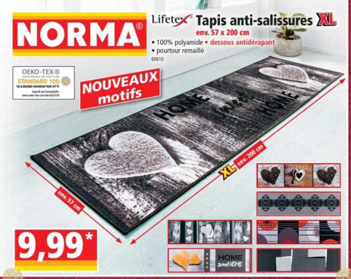 tapis anti-salissures lifetex