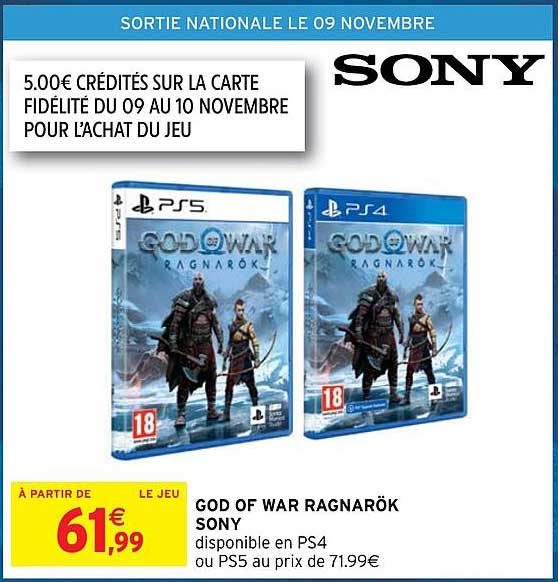 god of ragnarök sony