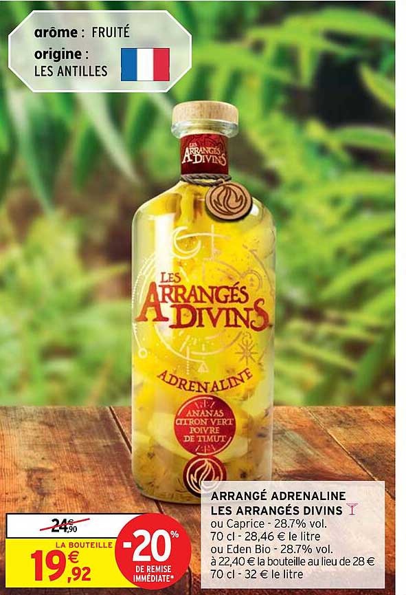arrangé adrenaline les arrangés divins