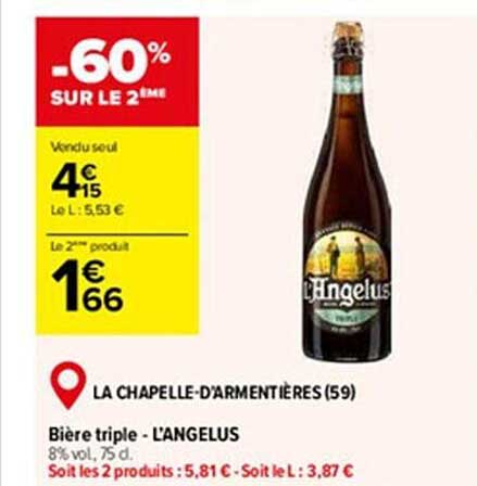 Bière Triple - L'angelus