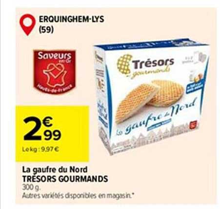 la gaufre du nord trésors gourmands