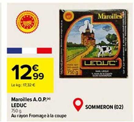 maroilles a.o.p. leduc