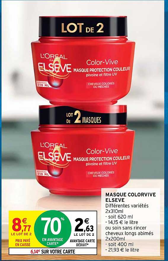 masque colorvive elseve