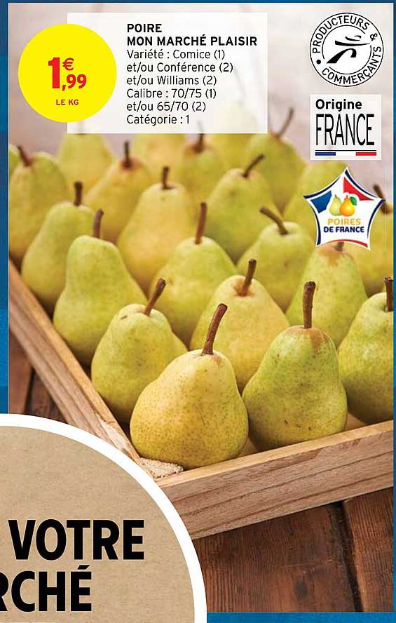 poire mon marché plaisir