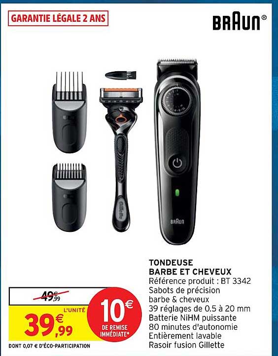 Tondeuse Barbe Et Cheveux Braun