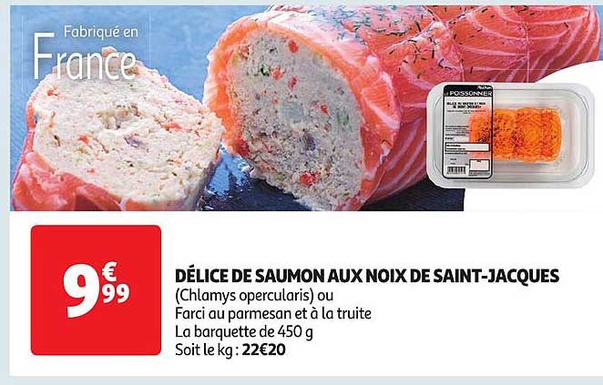 délice de saumon aux noix de saint-jacques