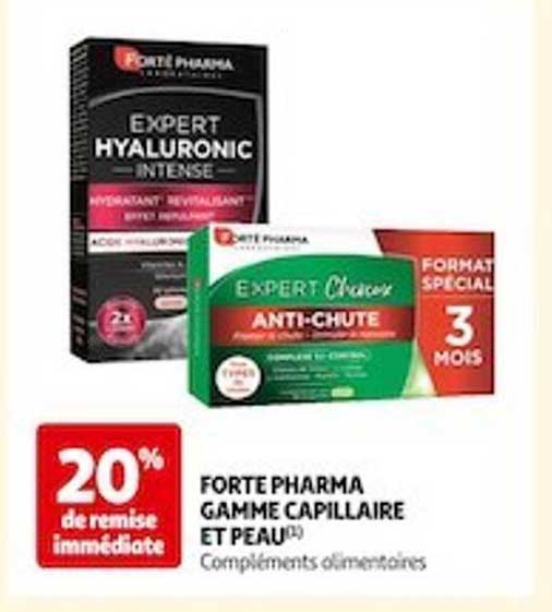 forte pharma gamme capillaire et peau