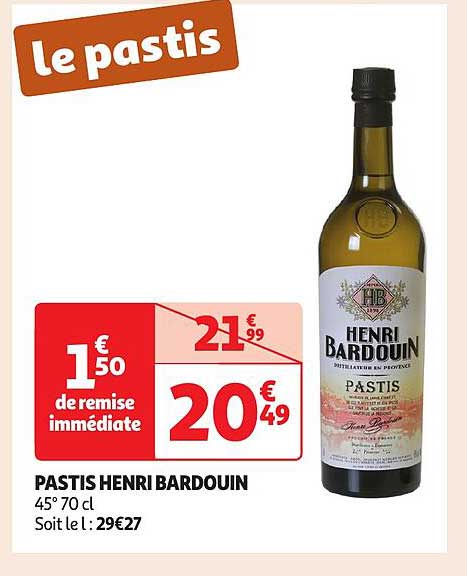 pastis henri bardouin