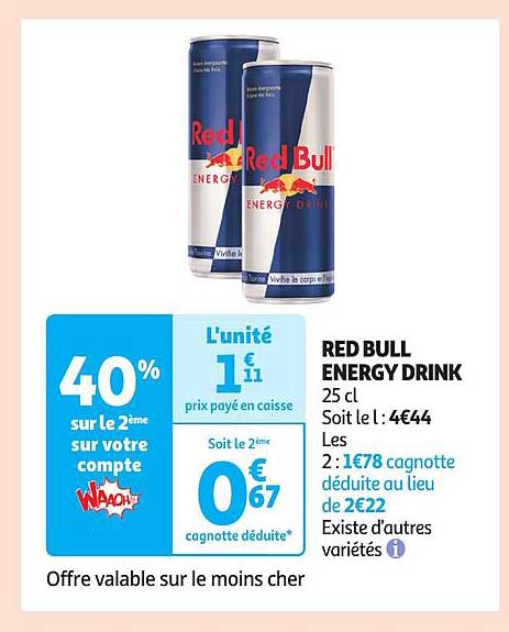 red bull energy drink