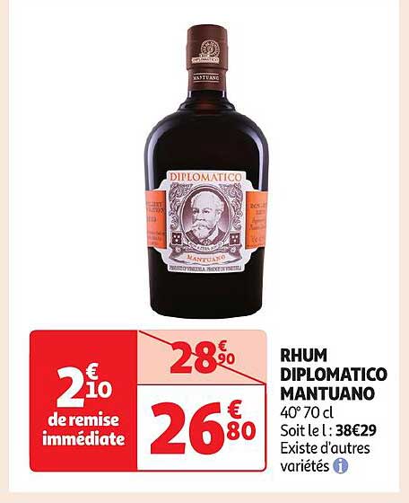 Rhum Diplomatico Mantuano