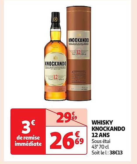 whisky knockando 12 ans