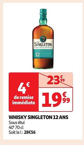 whisky singleton 12 ans