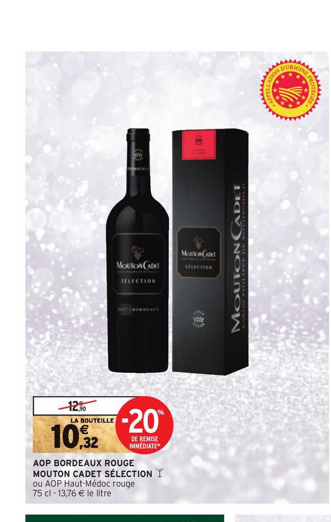 aop bordeaux rouge mouton cadet sélection -20% de remise immédiate