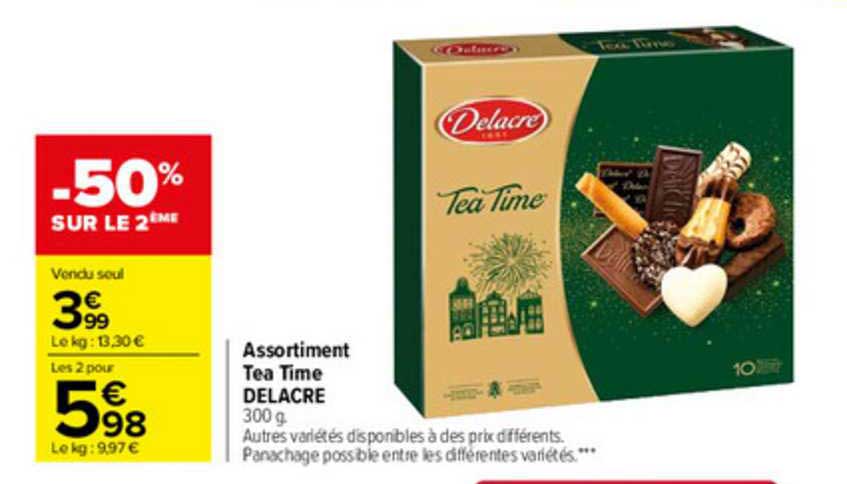 Assortiment Tea Time Delacre