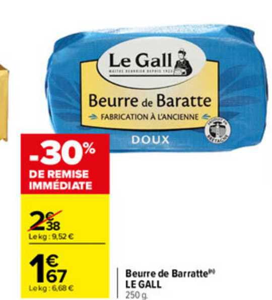 beurre de barratte le gall