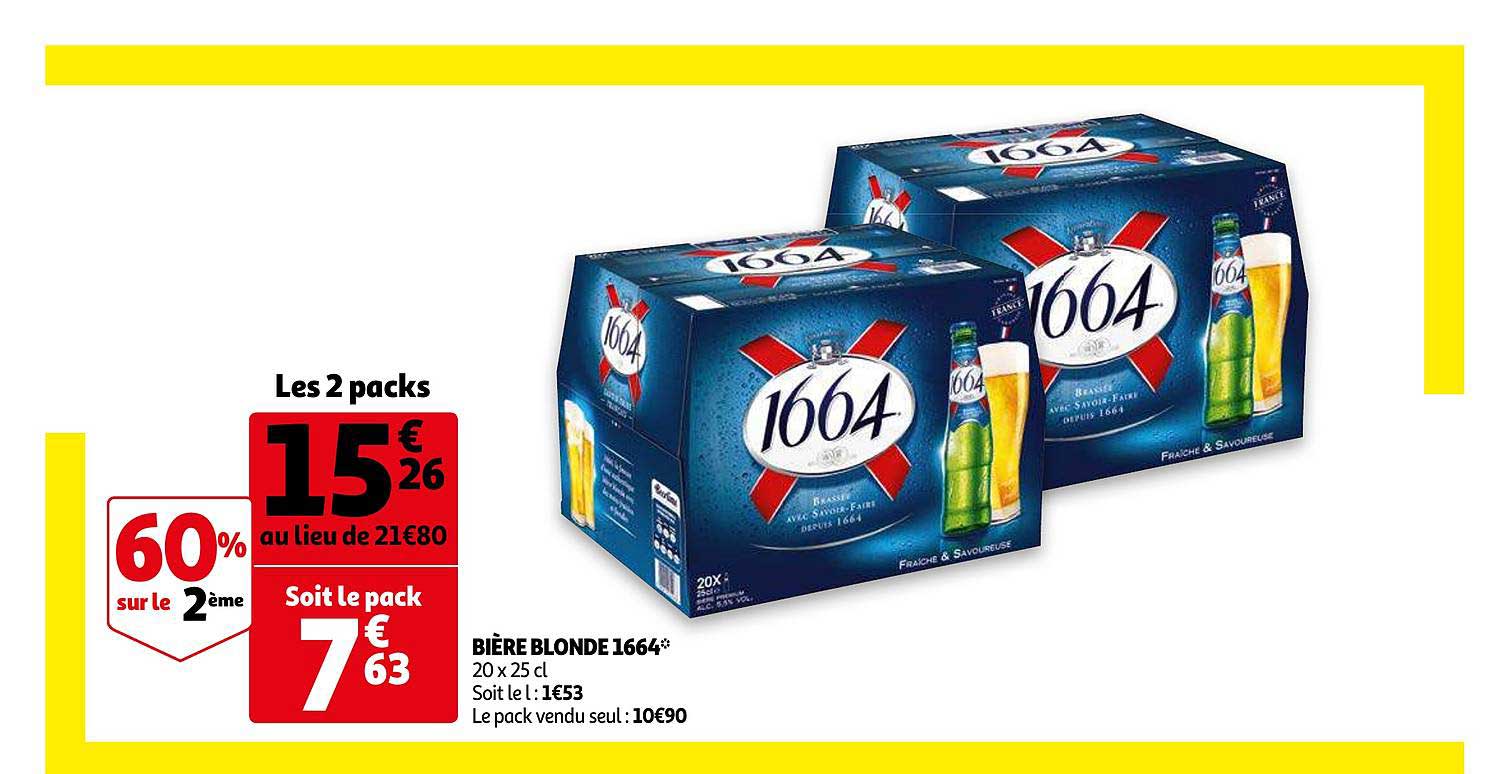 Bière Blonde 1664