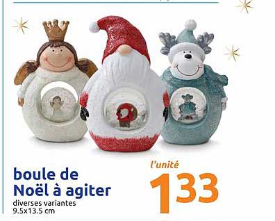 Boule De Noël à Agiter