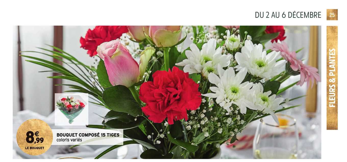 Bouquet Composé 15 Tiges