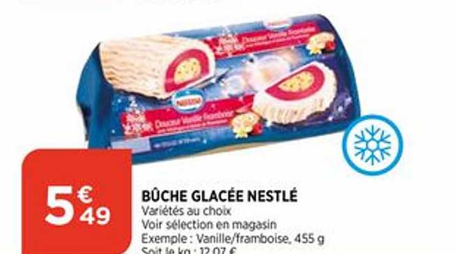 Bûche Glacée Nestlé