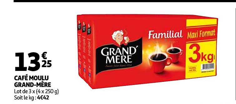 Café Moulu Grand-mère
