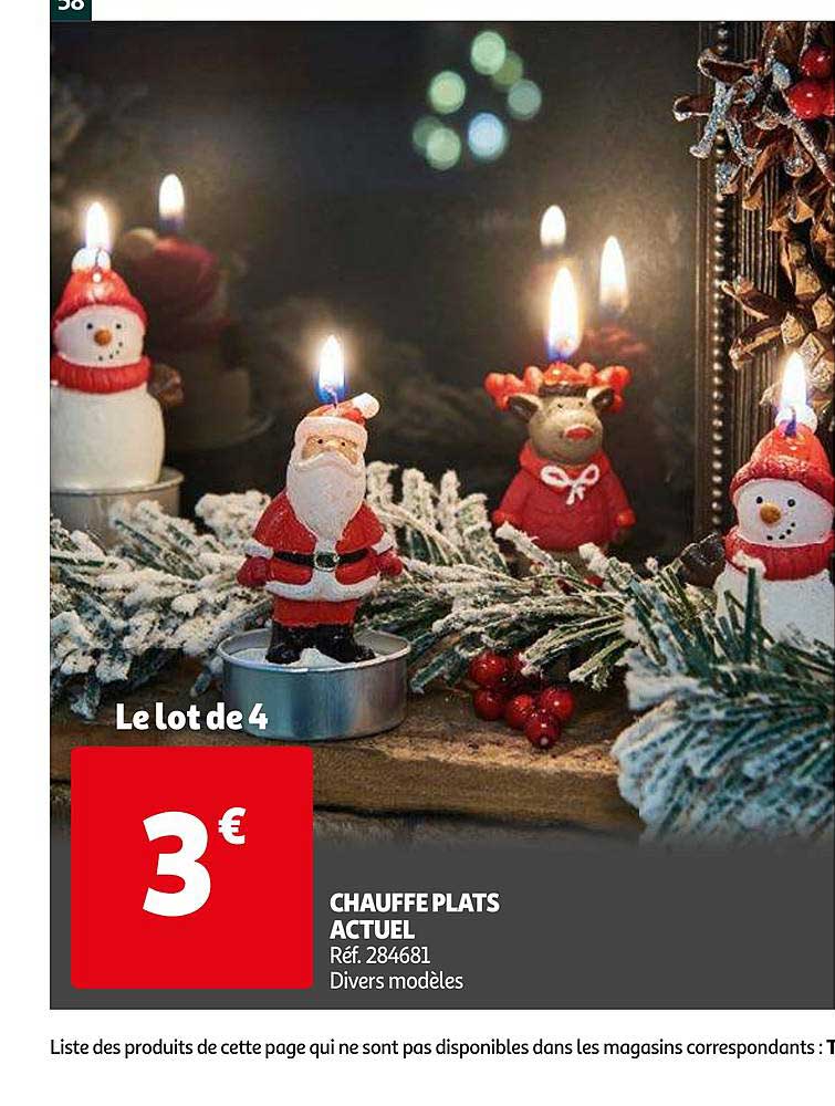 chauffe plats actuel