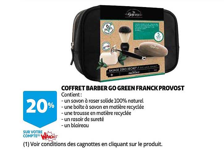 coffret barger go green franck provost