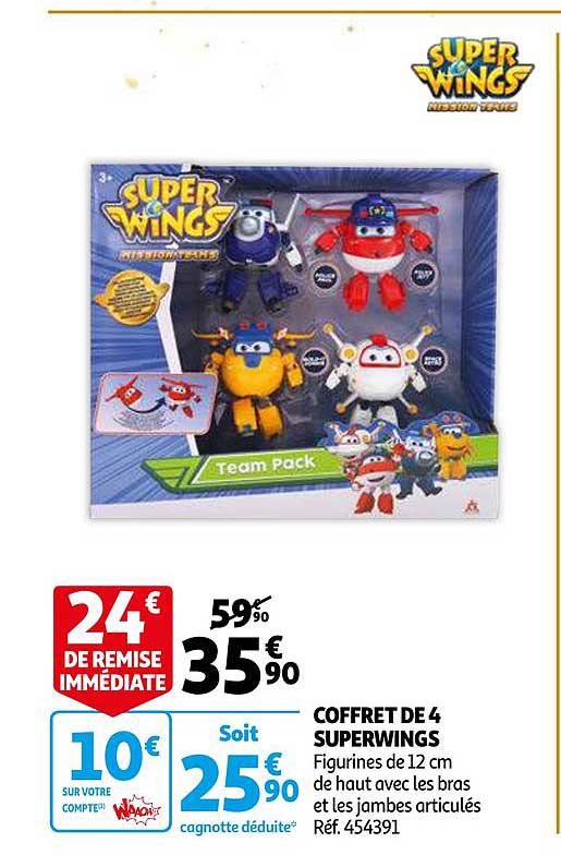 Coffret De 4 Superwings