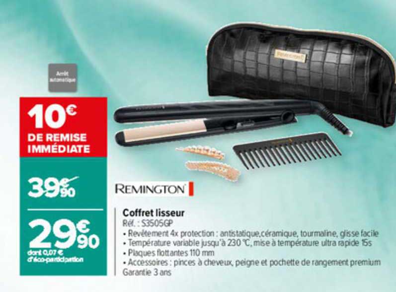 Coffret Lisseur Remington