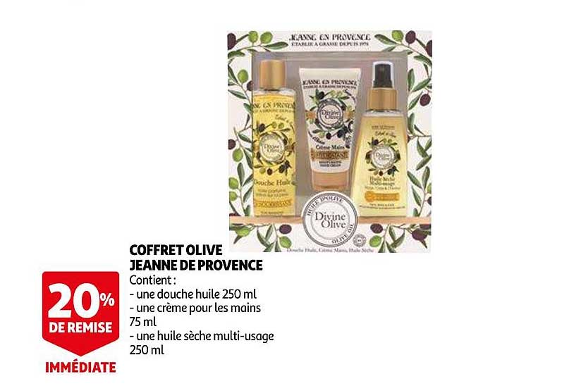 coffret olive jeanne de provence