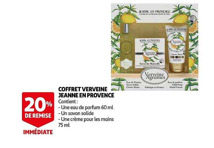 coffret verveine jeanne en provence