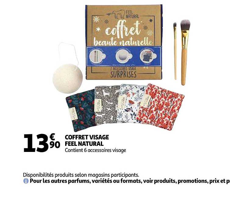 coffret visage feel natural