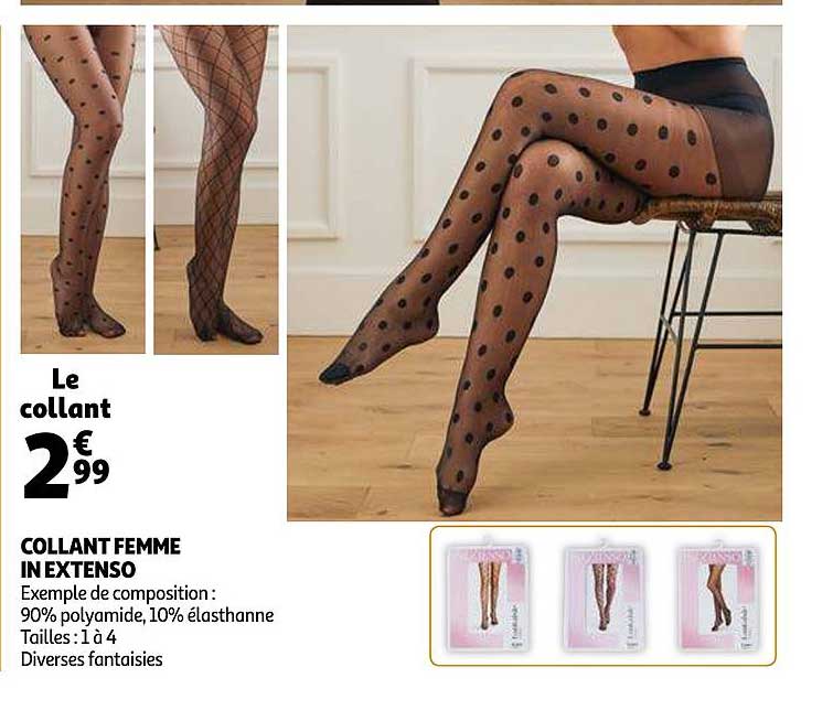 collant femme in extenso