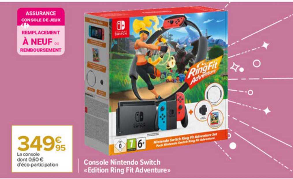 Console Nintendo Switch «edition Ring Fit Adventure»