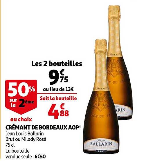 crémant de bordeaux aop jean louis ballarin