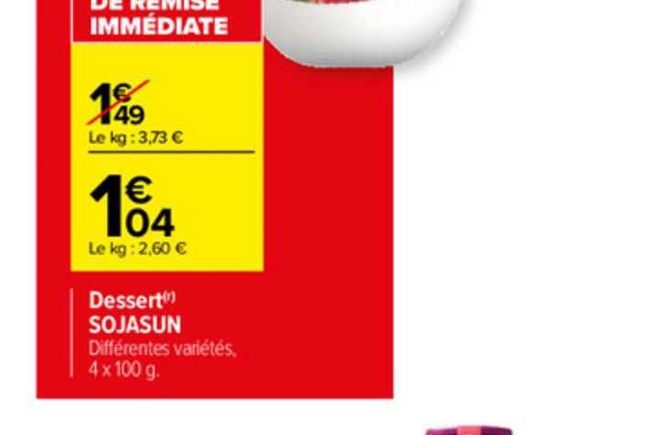 Dessert Sojasun