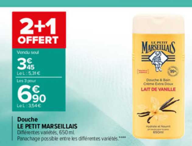 Douche Le Petit Marseillais