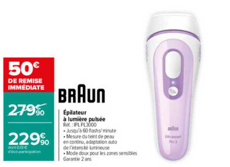 épilateur à lumière pulsée