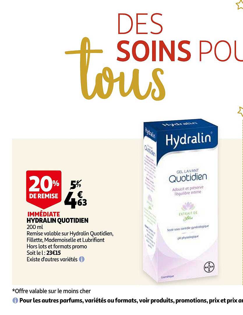hydralin quotidien