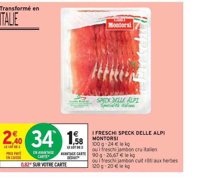 I Freschi Speck Delle Alpi Montorsi