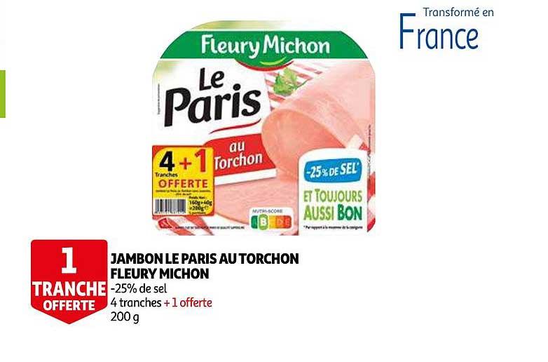 jambon le paris au torchon fleury michon
