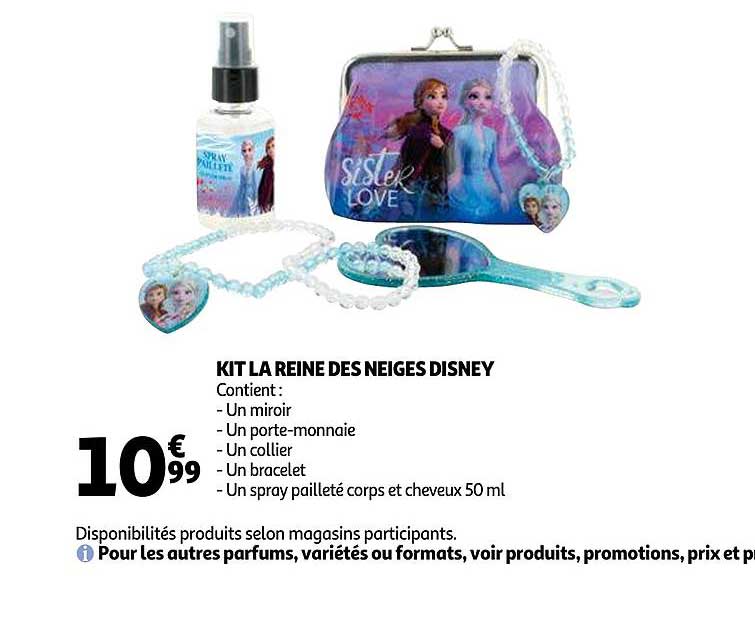 kit la reine des neiges disney