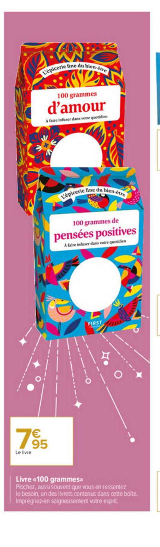 livre "+100 grammes "