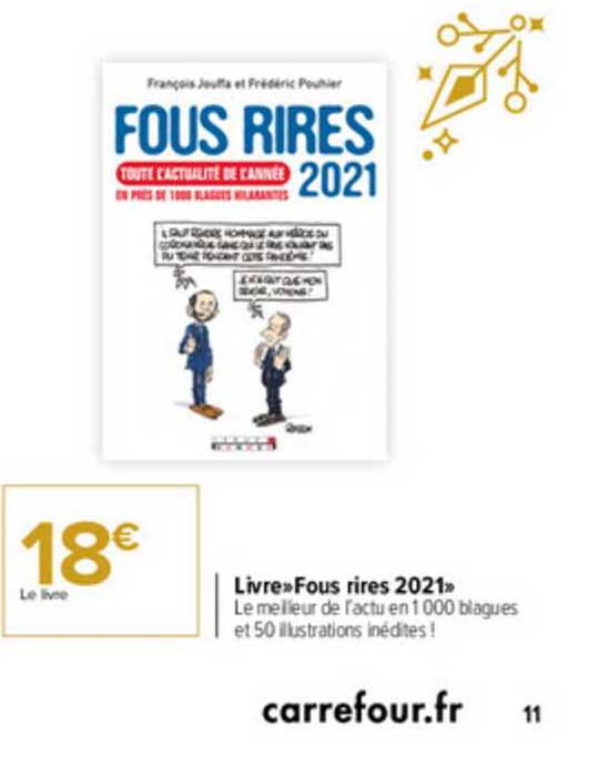 livre «fous rires 2021»