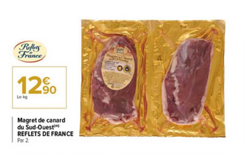 magret de canard du sud-ouest reflets de france